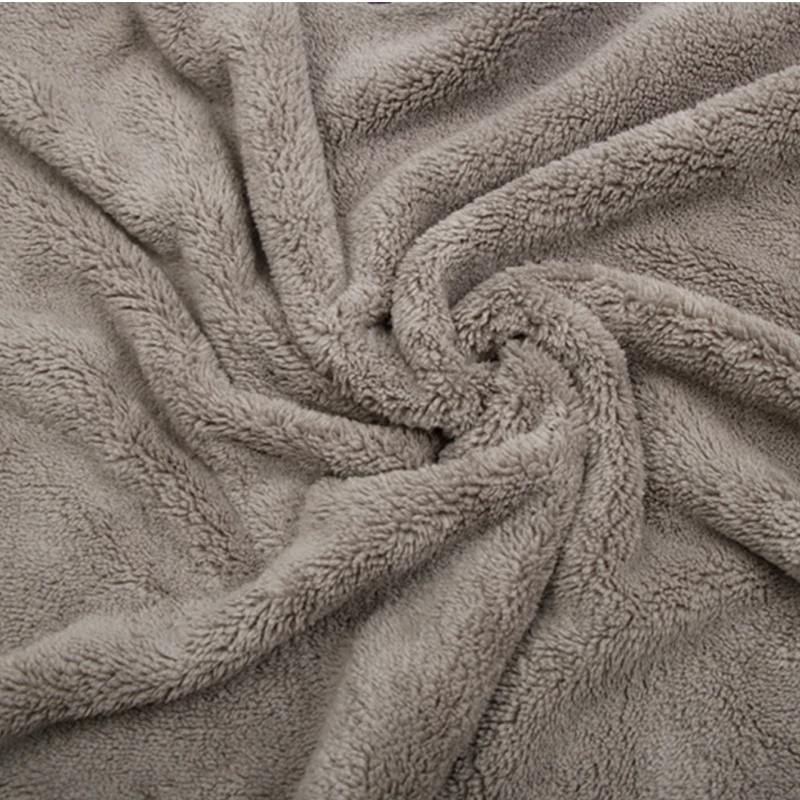 Toalha de microfibra para lavagem de carro, 75x35 60x40cm, secagem rápida, limpeza automática, pano extra macio, alta absorção de água para acessórios de lavagem de carro