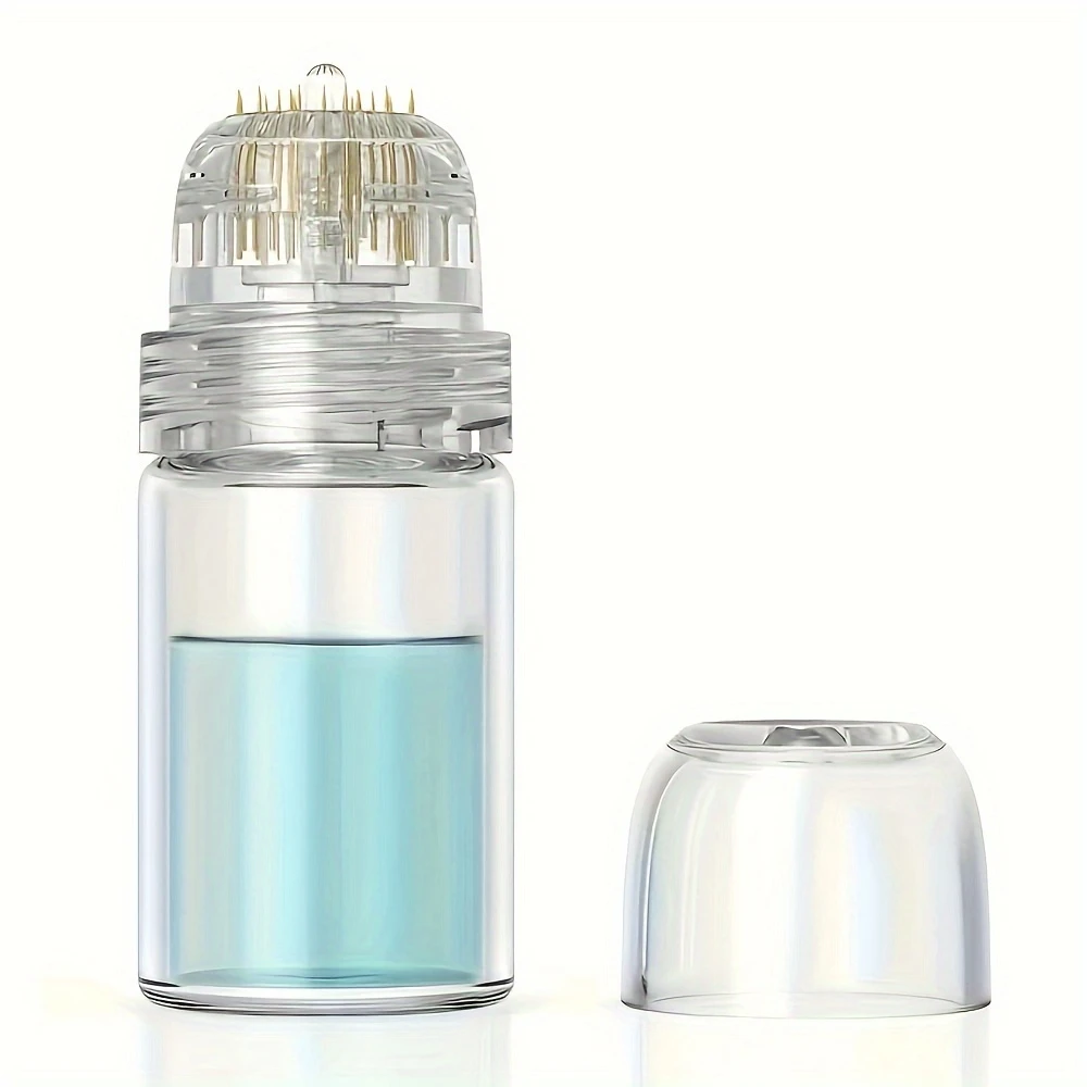 20pins Micro Titanium Naald 0,25 mm Huidverzorgingsfles Herbruikbaar