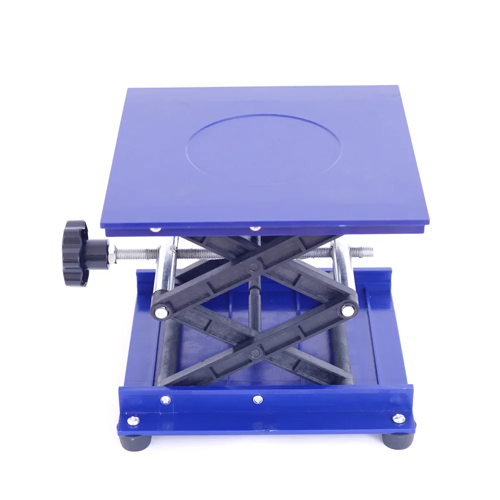 100x100mm 스테인레스 스틸 라우터 테이블 목공 조각 실험실 리프팅 스탠드 랙 플랫폼 목공 벤치
