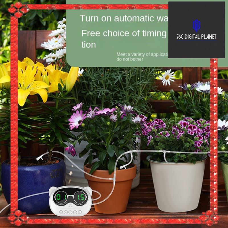 24-Hour Delivery Usbcharging Intelligent Timing Irrigation Controller Indoor Plant Garden Lawn Flower Pot Automatic Drip Waterin