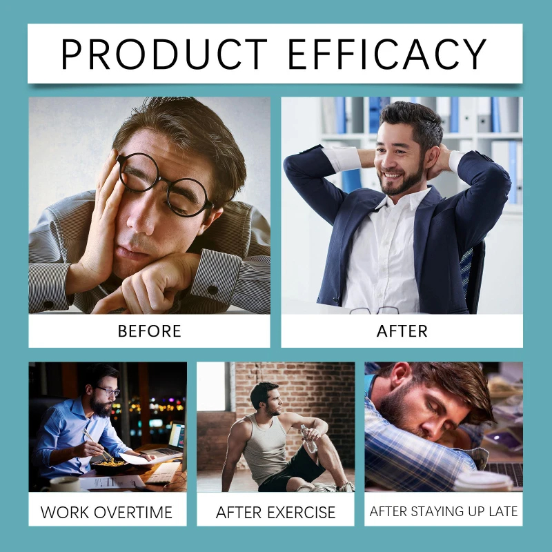 Natural Oyster & Ginseng Blue Pills Male Enhancing Supplement Support Energy & Stamina 36-360 Tablets