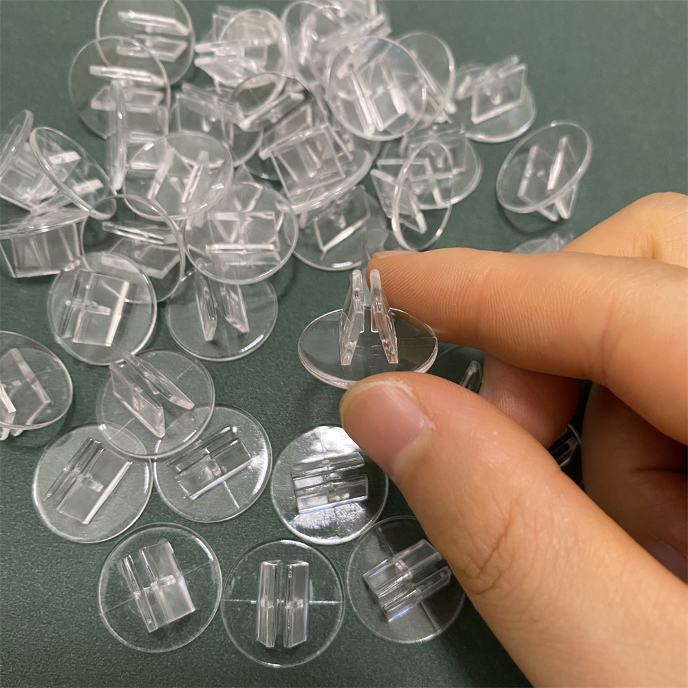 10/20/50Pieces Transparent Plastic Stand for 1-1.5mm Paper Card Board Game Components Card Holder For Game Cards