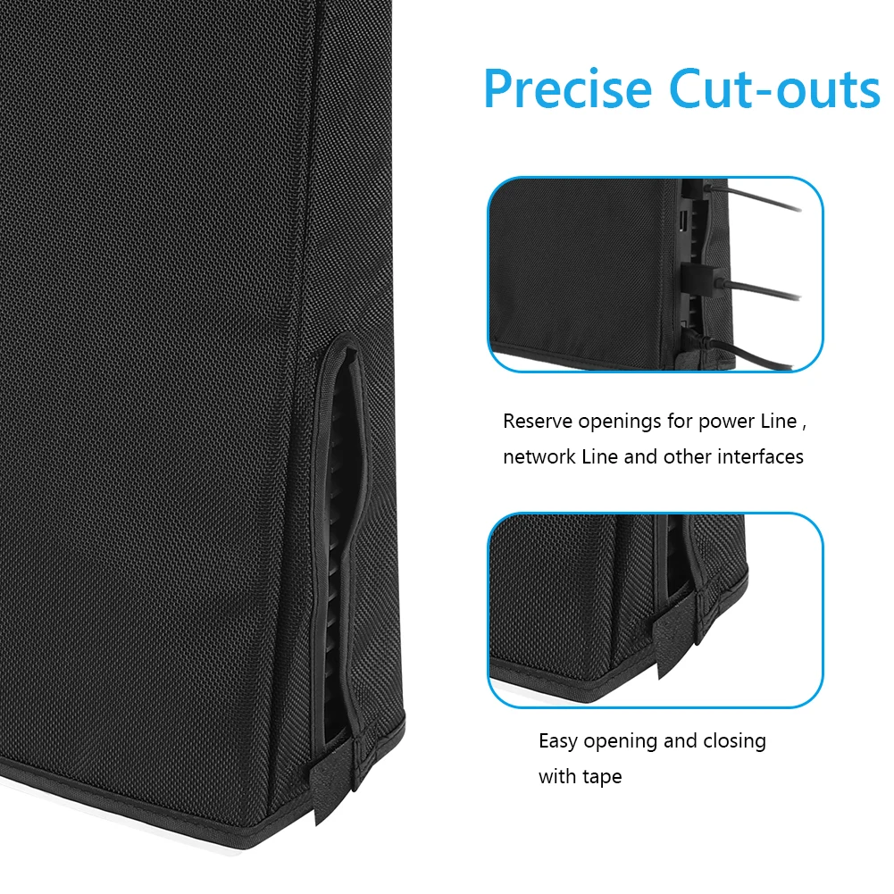 Dust Proof Cover for PlayStation 5 PS5 Slim Game Console Protector Case Washable Anti-scratch Sleeve Protective Host Guard tool