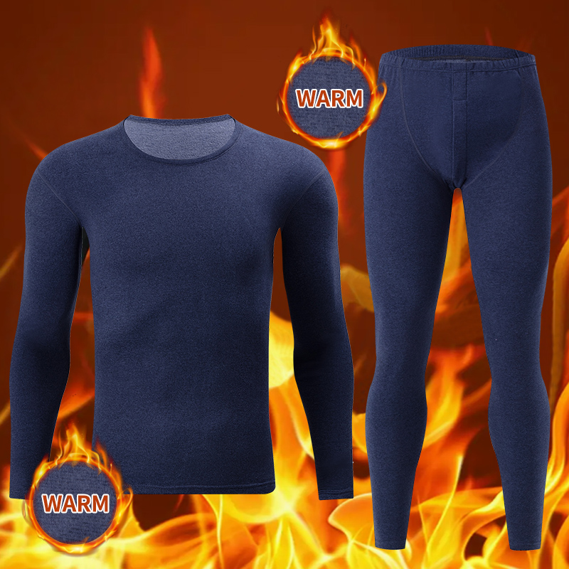 2/4 pezzi da uomo tinta unita semplice autunno e inverno biancheria intima termica comoda e casual fondo intimo pigiama per adolescenti