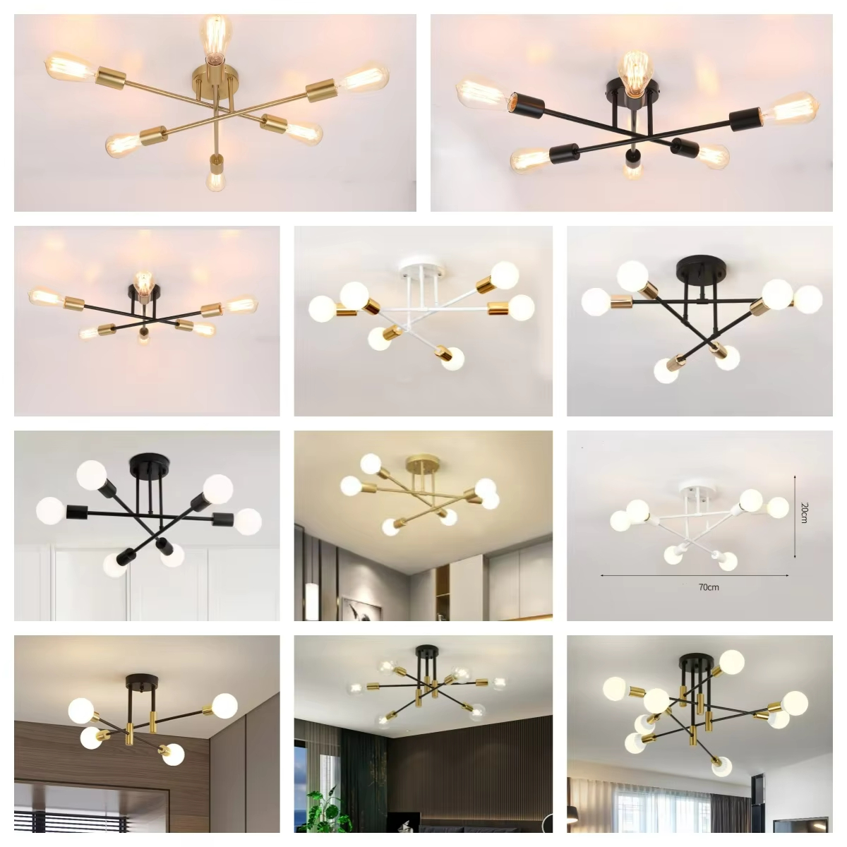 Nordic minimalista pingente de luz lâmpada do teto led lustre adequado para quartos salas estar preto ouro iluminação decoração