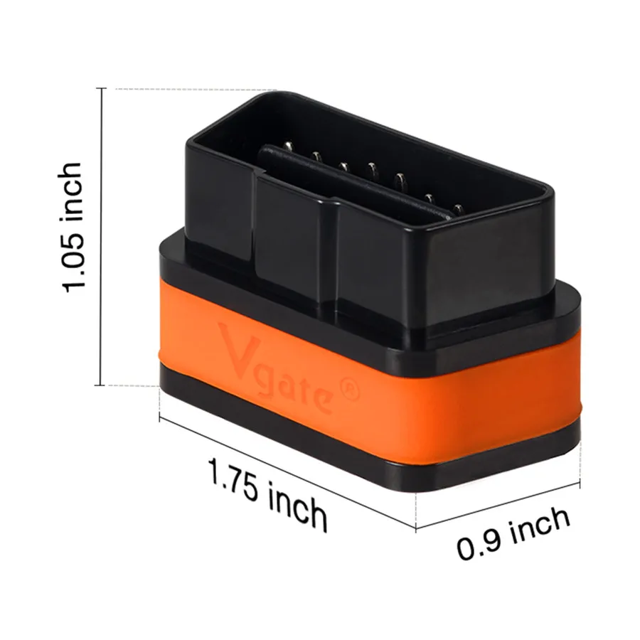 Icar2 OBD2 Scanner Vgate Icar Pro V2.3 Wifi/Bluetooth Voor IOS/Android Auto Obd Code Reader Diagnose tool Gratis Verzending Pk ELM327