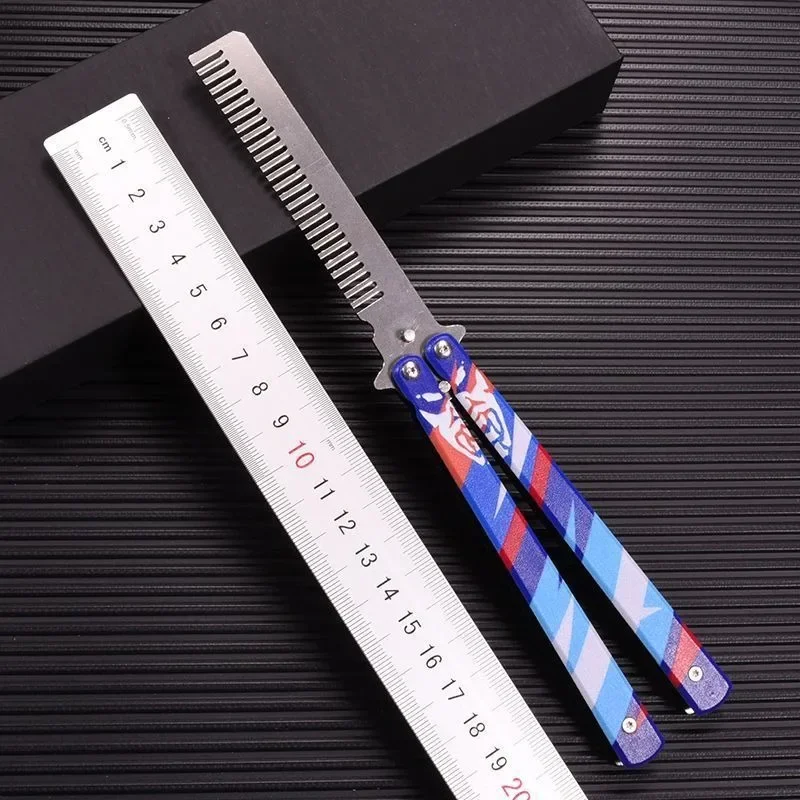 23 cm Valorant Waffe Nahkampf YORU Schmetterling Kamm Metall Material Spiel Peripherie Ungeschnitten Modell Geschenke für Jungen Spielzeug Spiel Sammlungen