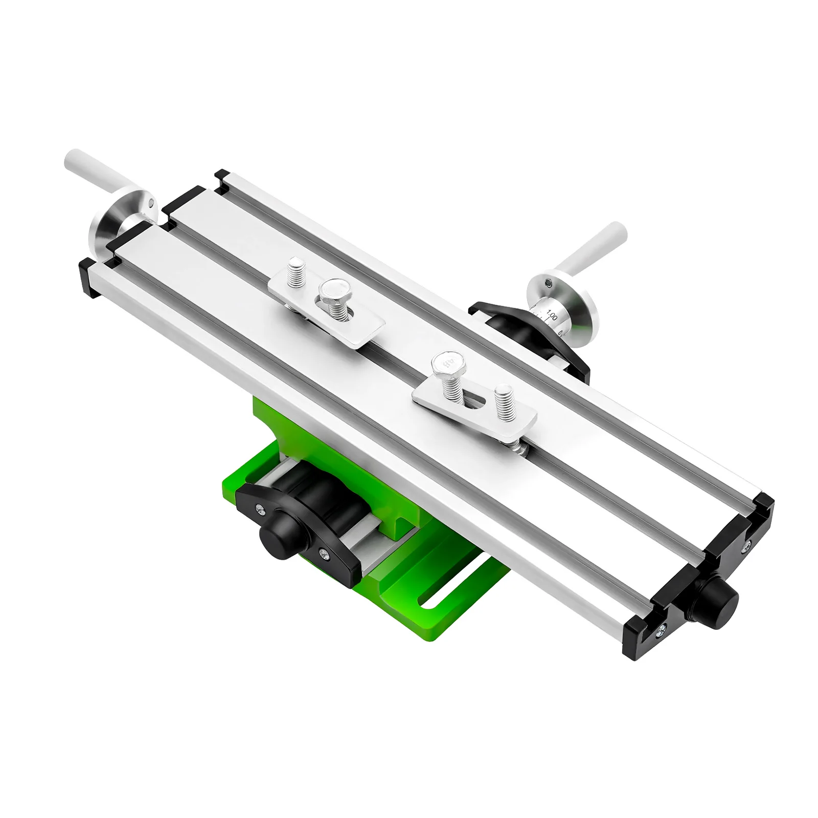 Adjustable Cross Slide Table High Precision Milling Machine Worktable Professional Compound Drilling Slide Table with Handwheels