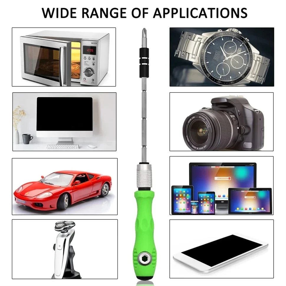 32 in 1 Multifunctional Screwdriver Set Precision Magnetic Phillips Hex Drill Bits for Phone Watch Camera PC Mini Hand Tools
