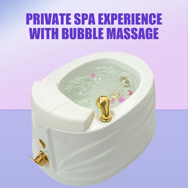Pia de pedicure de salão para pés mergulhe em casa Spa, Banheira grande, Tigela preta com apoio para os pés acolchoado, Ligthing colorido