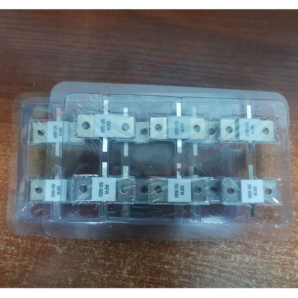 電子レンジRf抵抗器、beoセラミック、RFR50-500フランジ付き抵抗器、RFP-500-50 400-50r 500ウォッチ50ohmの代替品、500 w 50オーム、500 w 50オーム