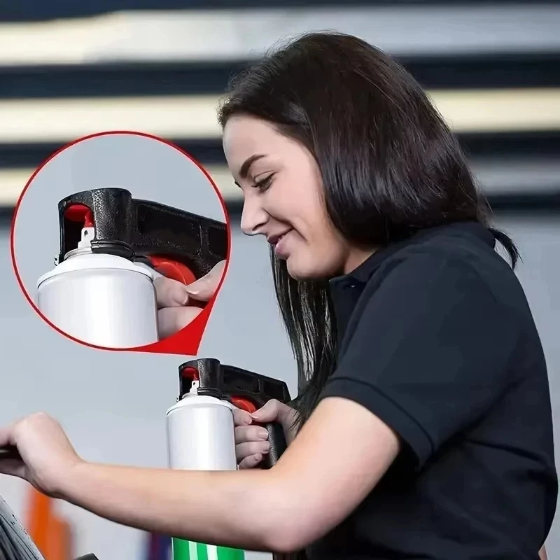 Plastic spuitverfhandvat Universeel herbruikbaar voor autokleurenfilm zelfspuitpistool plakken