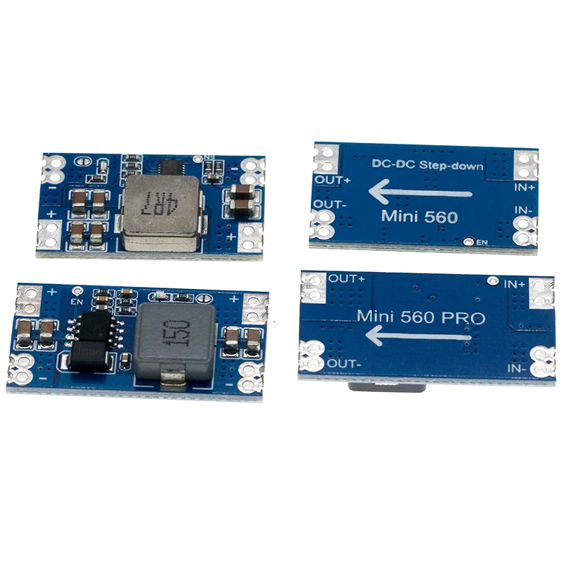 Mini560 5A Высокоэффективный выход 3,3 В 5 В 9 В 12 В Понижающий преобразователь постоянного тока в постоянный Регулятор напряжения Понижающий стабилизированный модуль питания
