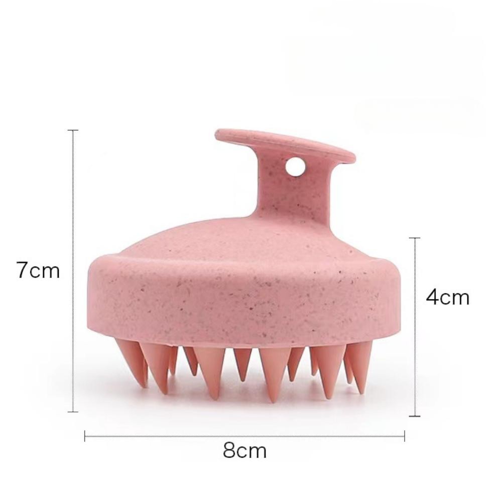 Cepillo de champú de silicona para cabeza, peine para masaje del cuero cabelludo, peine para lavado de cabello, cepillo para masaje corporal, cepillo para baño y ducha, herramienta de peluquería