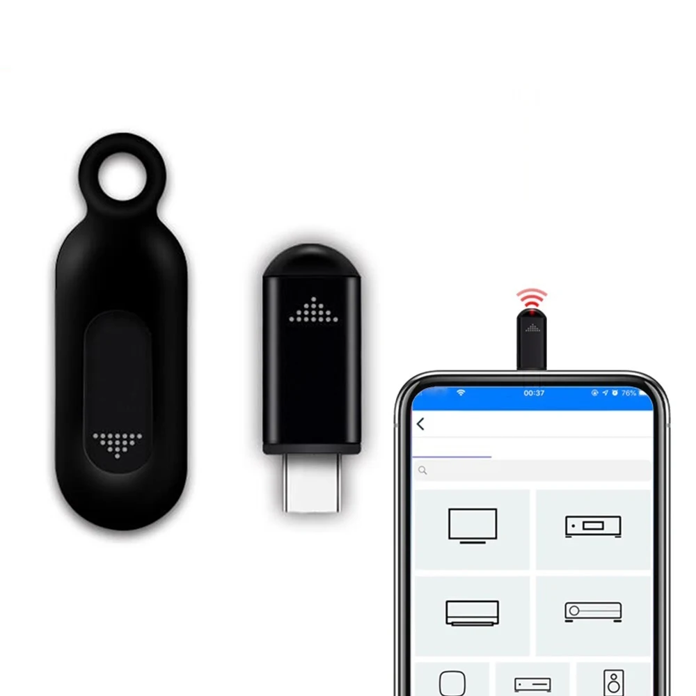 Mobile phone IR Blasters Remote Control USB Type C Smart Infrared Transmitter Universal Control Adapter for TV Air Conditioner