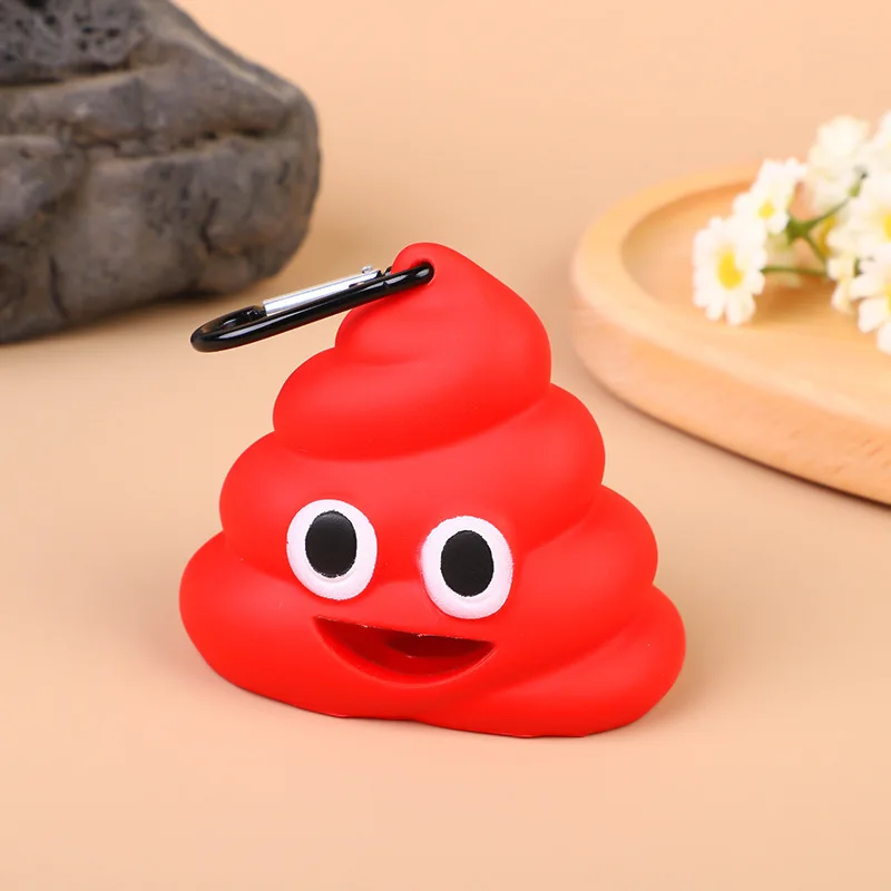 1PC Creative อุปกรณ์สําหรับสัตว์เลี้ยงสุนัขกระบะไม่เต็มเต็งการ์ตูน Poop-รูปแบบพกพาขยะ SHELL ขนาดกะทัดรัดสําหรับแมวและสุนัข