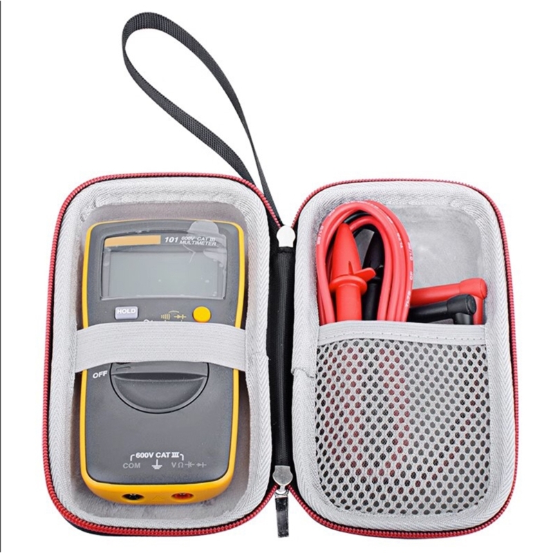 Digital Multimeter Aufbewahrung tasche Trage tasche stoß feste Hülle passend für Fluke f101 f106 f107 mit Zwischen schicht