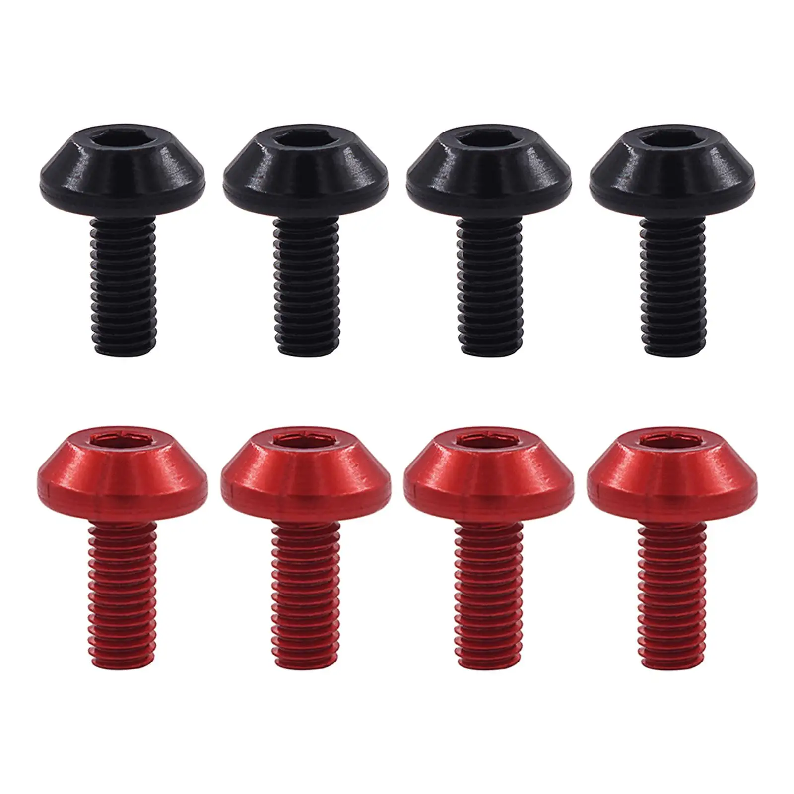 Perno para botella de agua de bicicleta, accesorios para ciclismo, soporte para hervidor, mango de tornillo M5 de aluminio, pieza para bicicleta de montaña y carretera, 4 Uds.