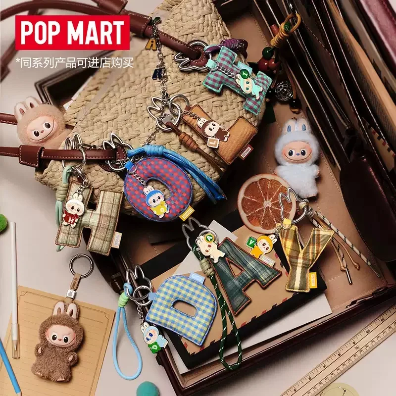 POPMART THE MONSTERS PIN FOR LOVE Series Подвеска с буквами Слепая коробка Угадай Сумка Тайная коробка Игрушки Кукла Аниме Фигурка Украшения Подарок