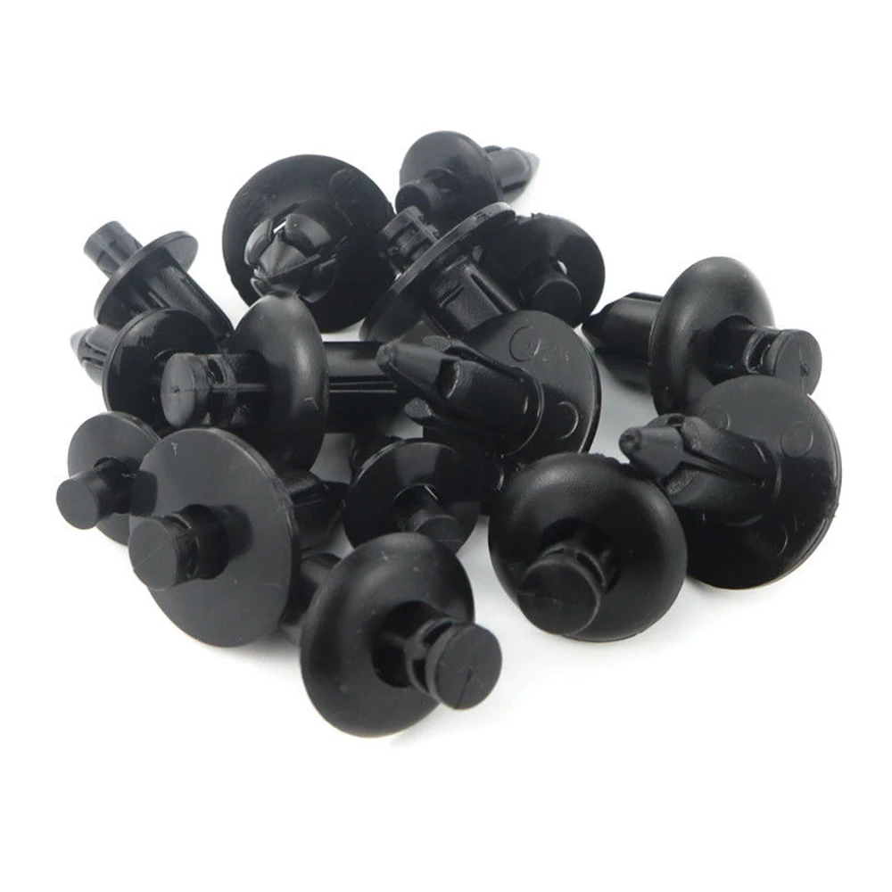 20 piezas Clips de sujeción de 6mm, 7mm y 8mm para Honda, Yamaha, Suzuki, Kawasaki, Clips de carenado de remache de plástico