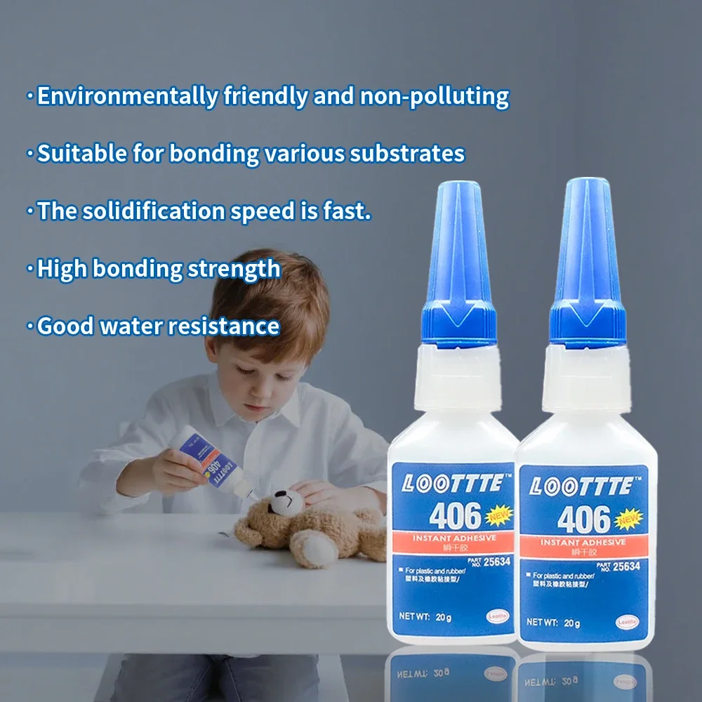 20 ml 401 460 Instant Sterke Lijm Universele Super Lijm Mighty Mighty Instant Lijm Instant Kleurloze Lijm Lijm gereedschap