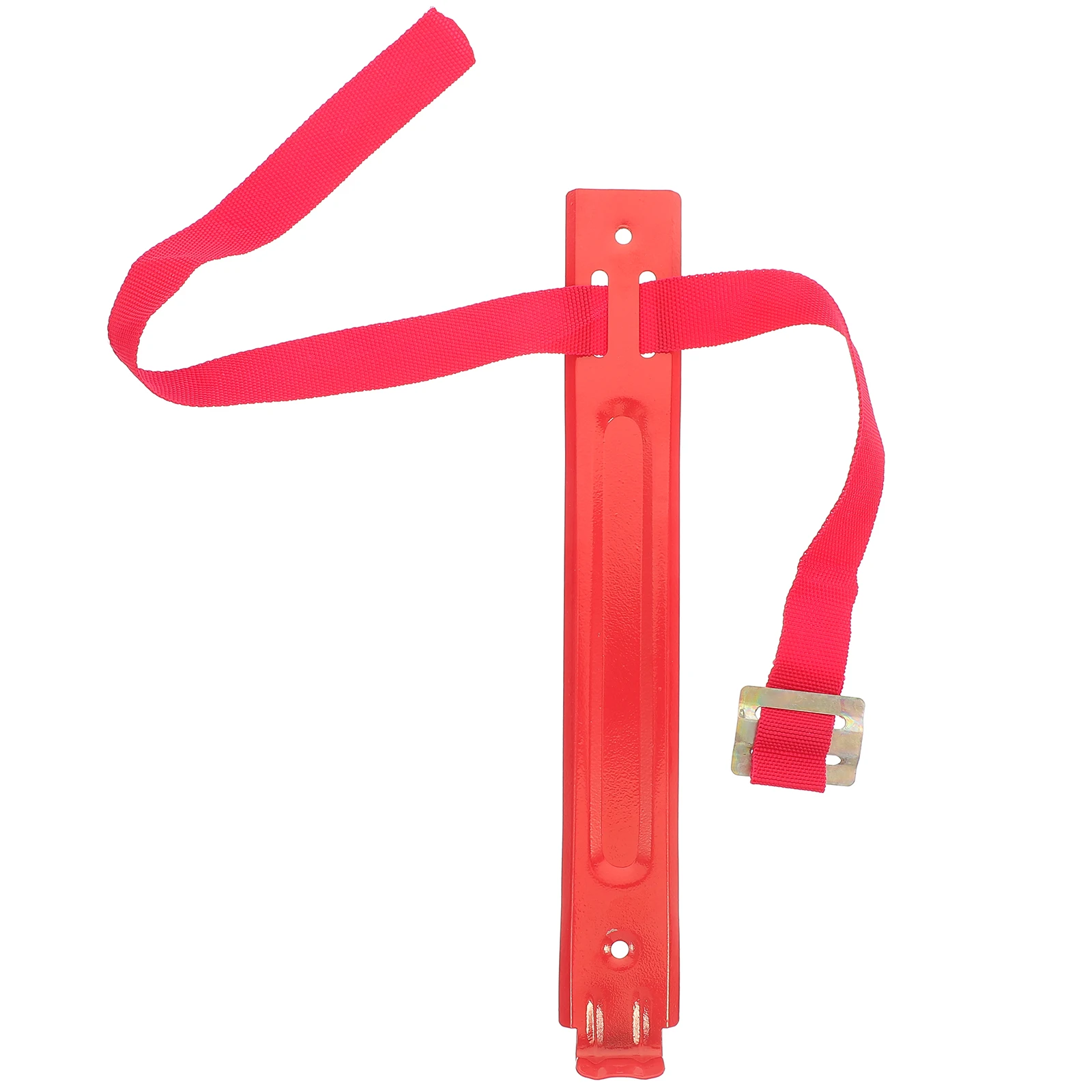 Fire Extinguisher Hook Stand Mount Wall Bracket for 2KG 3KG 4KG Red Easy Installation Sturdy Iron Compact Design Versatile Home