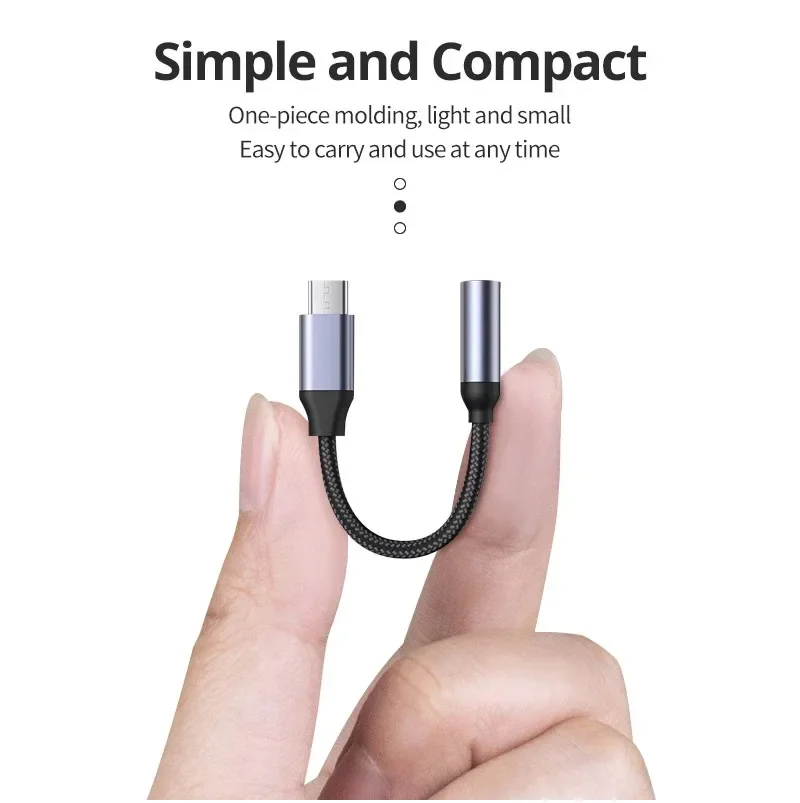 USB C ประเภท C ถึง 3.5 มม.อะแดปเตอร์ Aux ประเภท c 3 5 แจ็คสายหูฟังสายแปลงสําหรับ iPhone 15 Pro Samsung Galaxy S24 s23