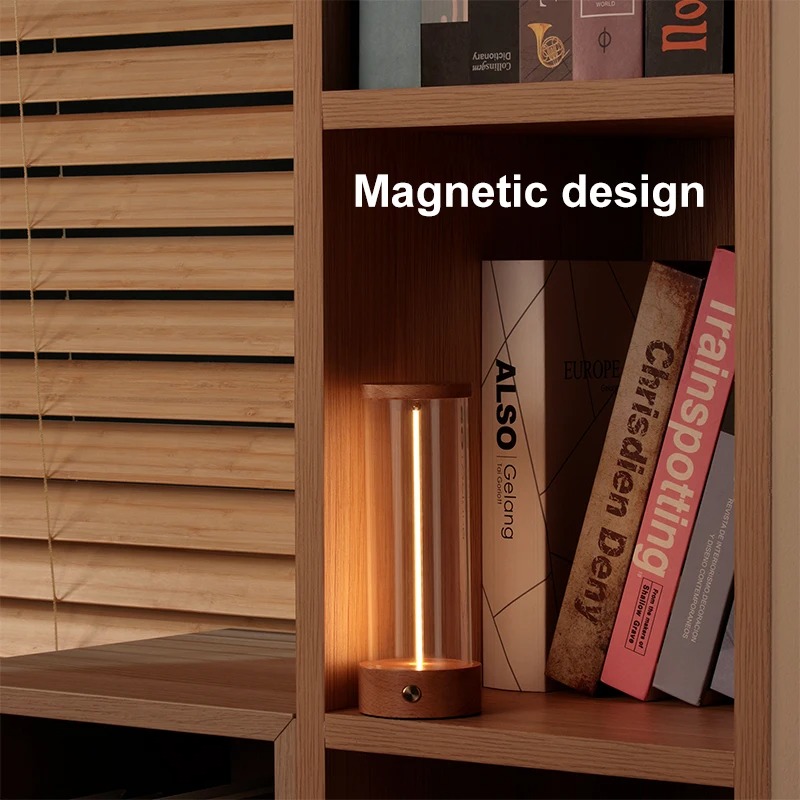 Luz ambiente de fio quântico de segunda geração, carregamento tipo C, função de proteção ocular, quarto, camping, presente de Natal