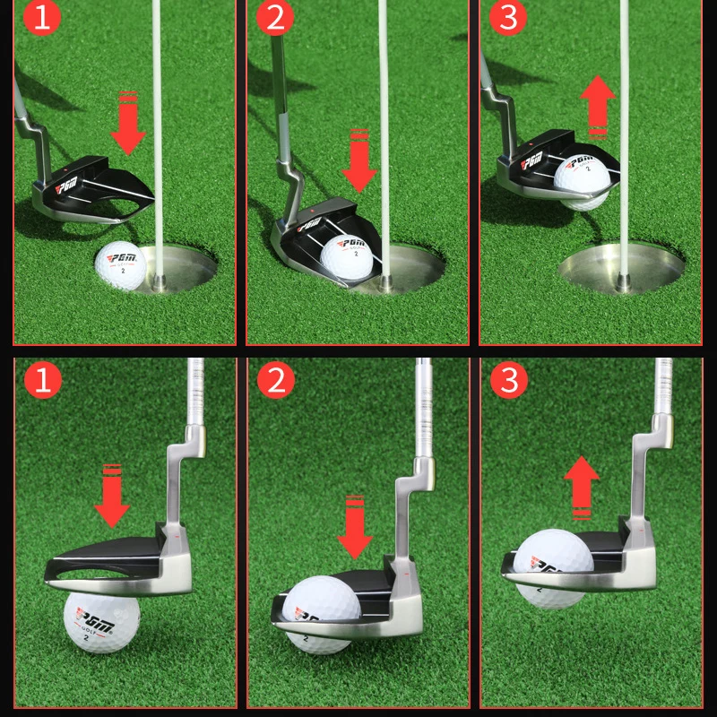 Palos de golf PGM Putter para hombres Centro de gravedad bajo con función de recogida de bolas Putters de línea de puntería TUG034