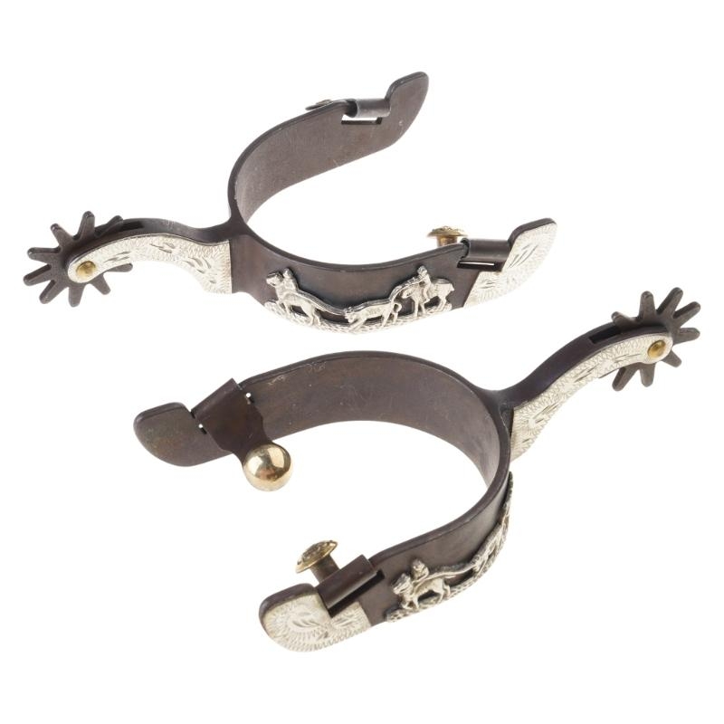 R6fe Horse Spur Замена мягкой стали Western Cowboy Spur Spuring