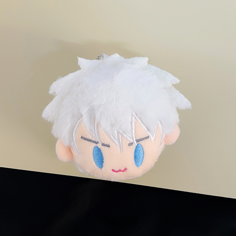 新しい呪術廻戦ぬいぐるみペンダント五条悟人形スクールバッグペンダント Geto Suguru かわいいソフトぬいぐるみ子供のためのクリスマス