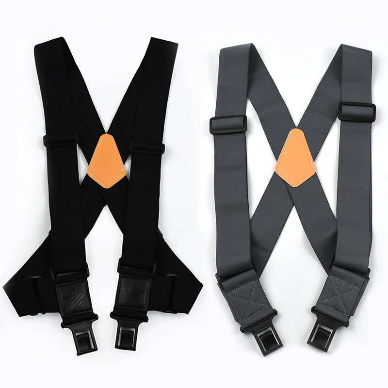 Deepeel Volwassen Heren Bretels 5 cm Brede Elastische Bretels Verstelbare X-Type Band Harnas Man Jockstrap Broek Jarretel accessoires
