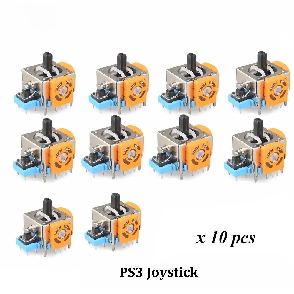 Data sapo substituição joystick analógico 3d para ps5/ps4/switch pro/xbox um controlador thumbstick peças de reparo acessórios