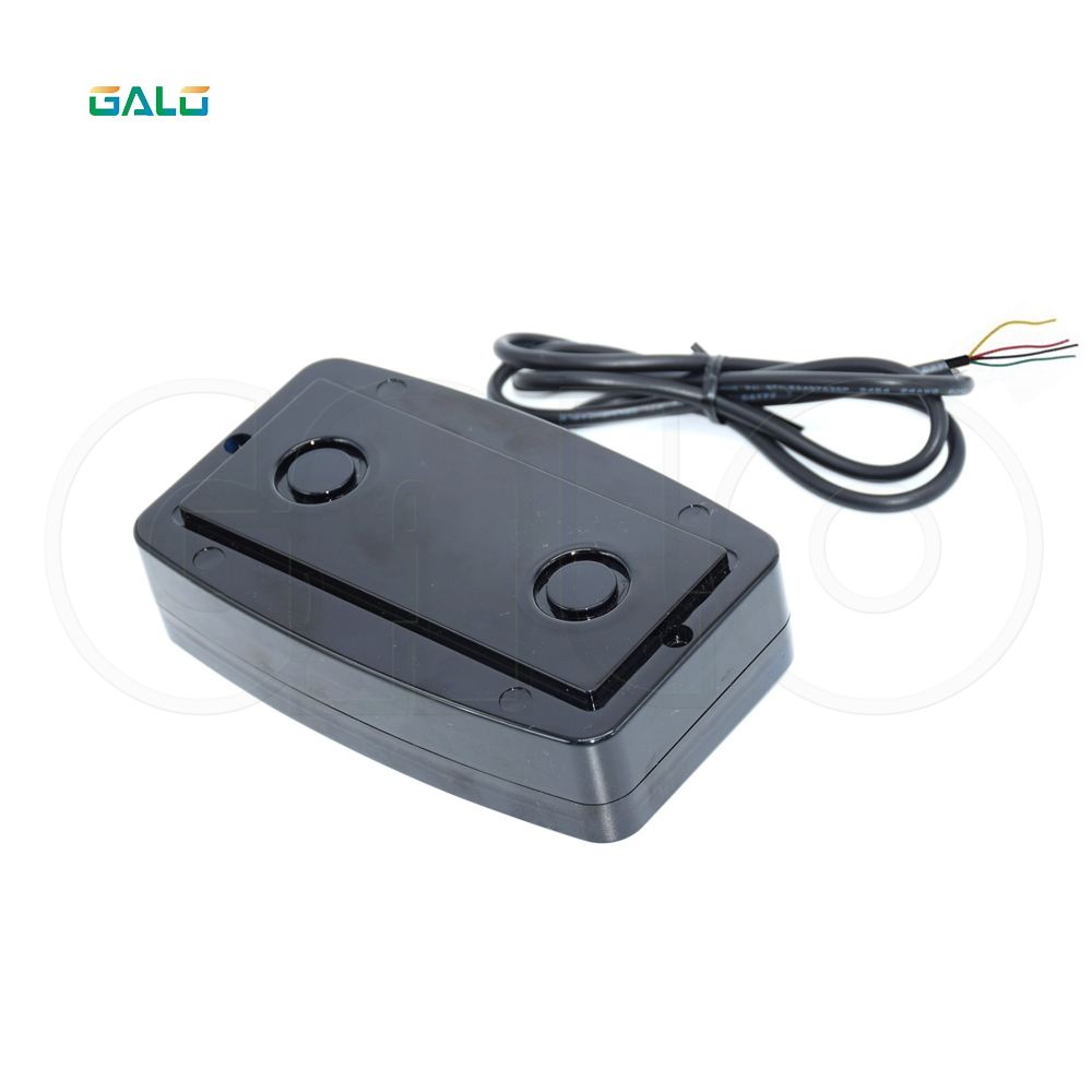 Radar de Control de acceso para coche, Detector de vehículo de 12V a 24V, Sensor de seguridad IR para abridor de barrera de puerta, Motor