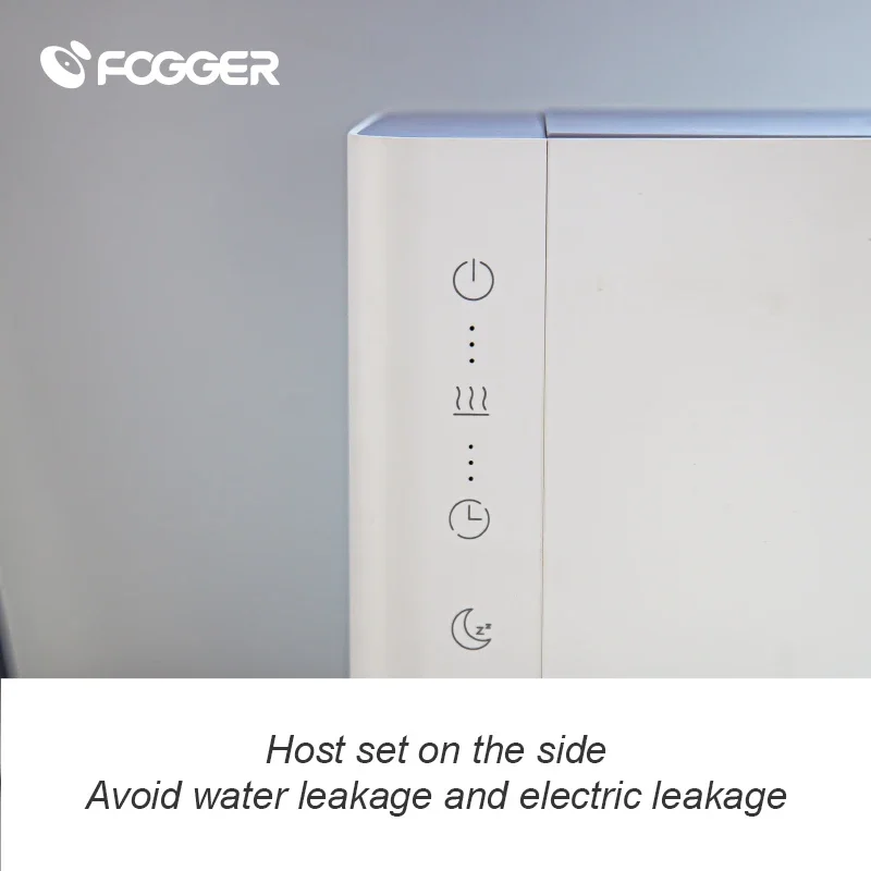 초음파 가습기 대용량 에센셜 오일, 4.3L 아로마 테라피, LED 초음파 콜드 미스트 메이커, 실내 공기 청정기