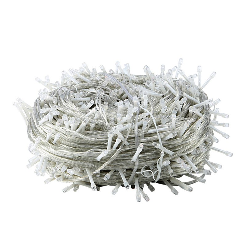 LED Garland String Lights 10m 30m 50m 100m Christmas Tree Wedding Decoration Waterproof Fairy Light Indoor Outdoor 220V EU Lamp