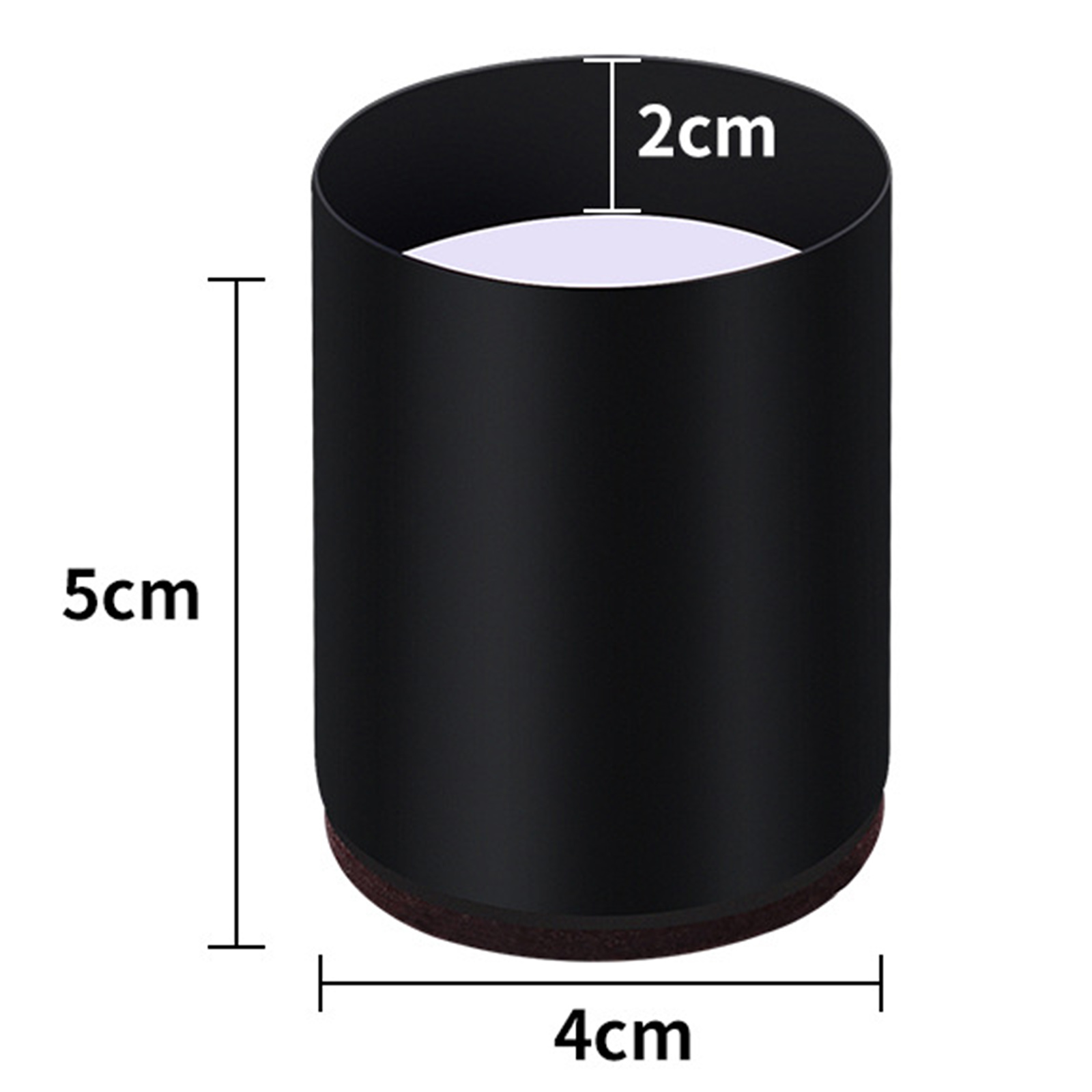 แผ่นรองเก้าอี้ยกเฟอร์นิเจอร์ Kaki Kaki Meja เหล็กคาร์บอน2ชิ้นแผ่นรองป้องกันสำหรับอุปกรณ์ perabot rumah