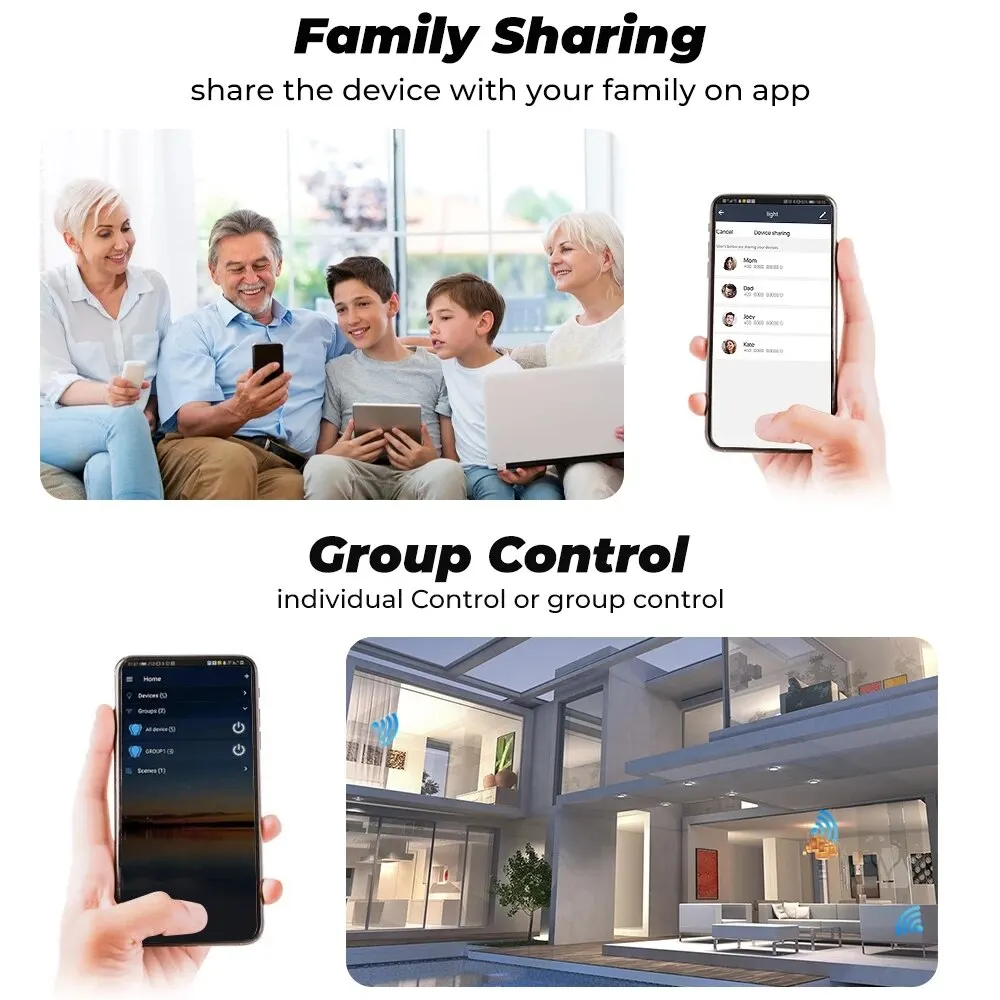 1pcs wifi diy interruptor smart switch wireless fernbedienung home control funktioniert mit alexa google home