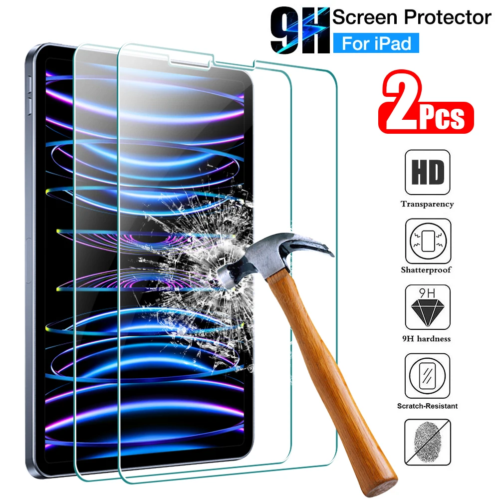 2 Stuks Hydrogel Film Voor Ipad Air 5 4 9 10e Generatie 10.9 Screen Protector Voor Ipad 13 11 12.9 6e 8th 10.2 M4 M2 Accessoires