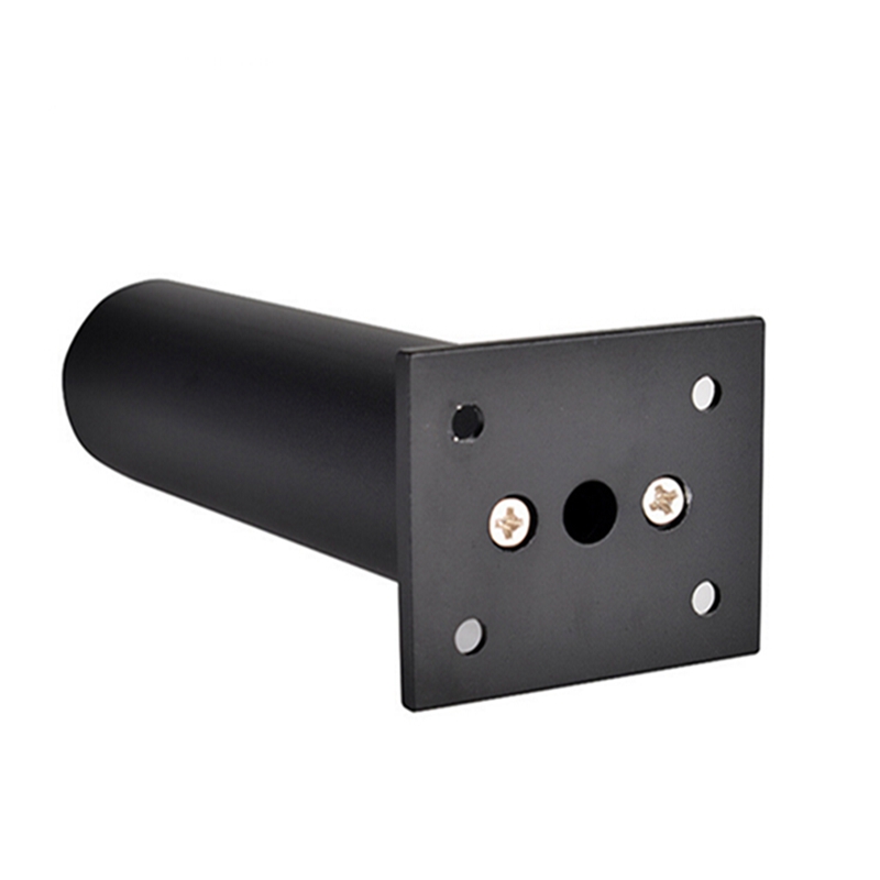 1 sztuk H8-12cm regulowane meble wymiana nogi, stopu aluminium wsparcie stóp szafka Sofa TV nóżki do szafki czarny