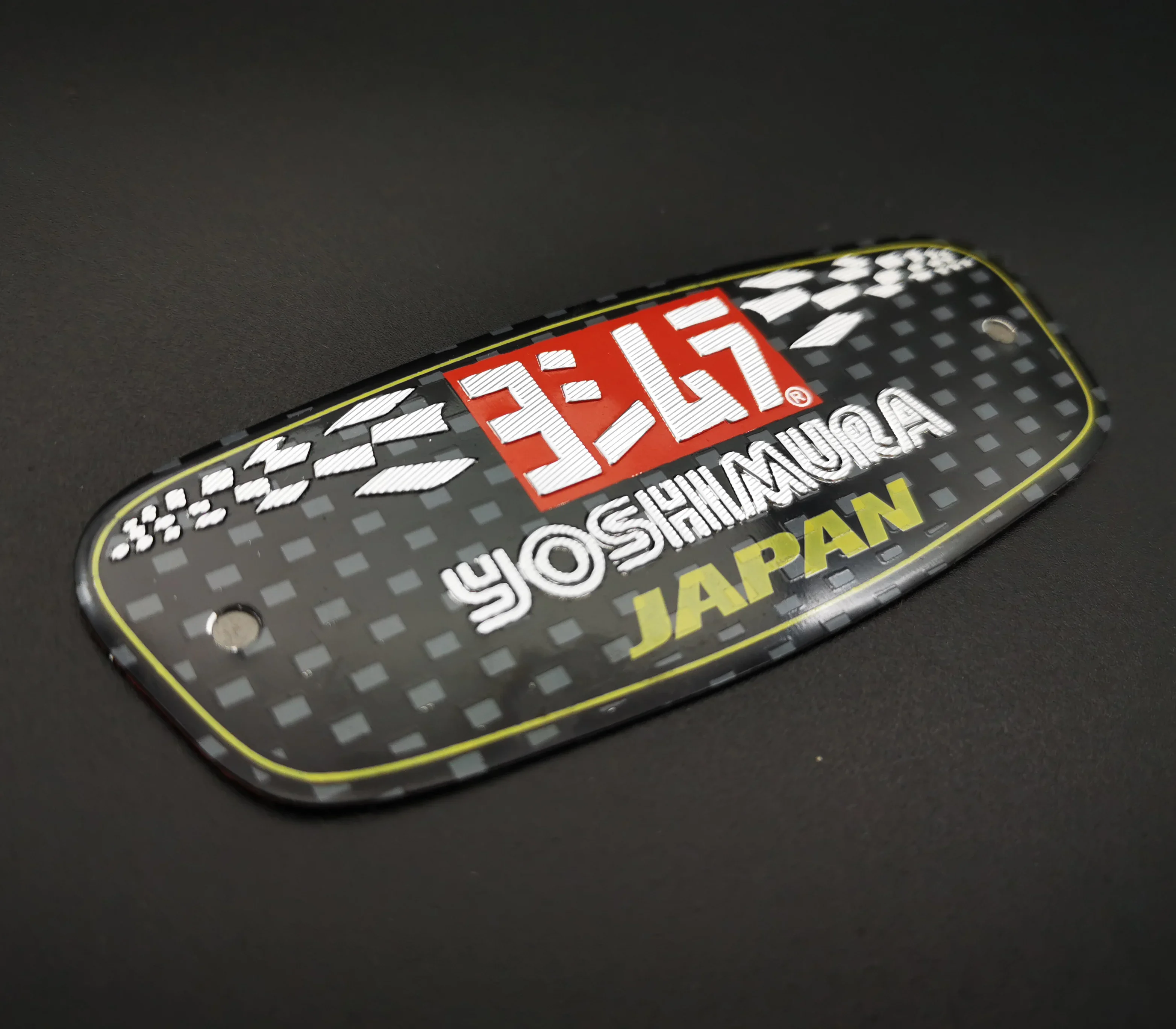 1pcs  Aluminium Motorcycle Exhaust Pipes Decal Sticker Cool Personality Scorpio For Yoshimura USA Japan Stickers Decal