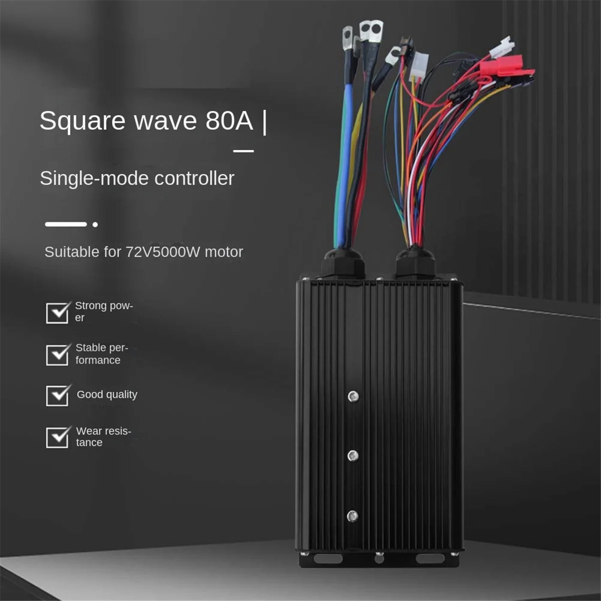 LDHL Square Wave Controller 48-72V 80A 5000W Electrics Bike Scooter Engine Motor Hall Sensor Lithium Conversion Controller