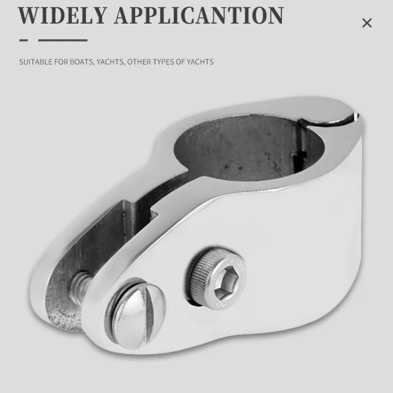 316 ステンレス鋼フィッティングボートビミニトップヒンジ付き 22 ミリメートル 25 ミリメートル 30 ミリメートル 32 ミリメートルジョースライド簡単にインストールマリンハードウェア