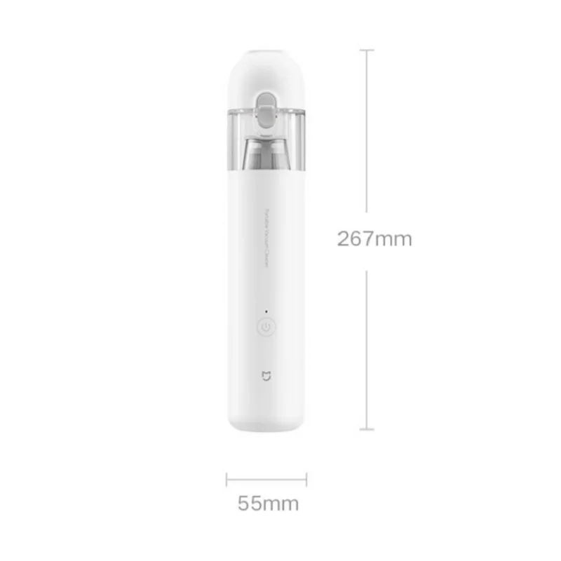 Xiaomi mijia aspirador de pó portátil sem fio, sucção 13kpa, para carro doméstico aspirador de pó portátil sem fio, vida útil máxima da bateria 30min