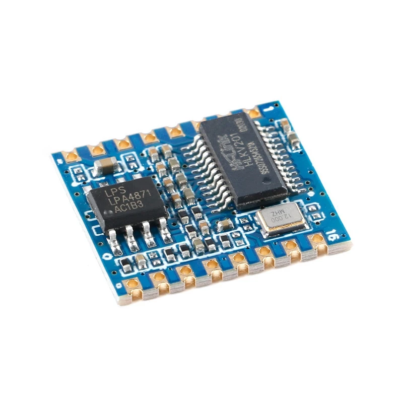 2X Hi-Link/HLK-V20 Smart Voice Recognition Control Board Module Serial Port Module Dual-Mode DIY