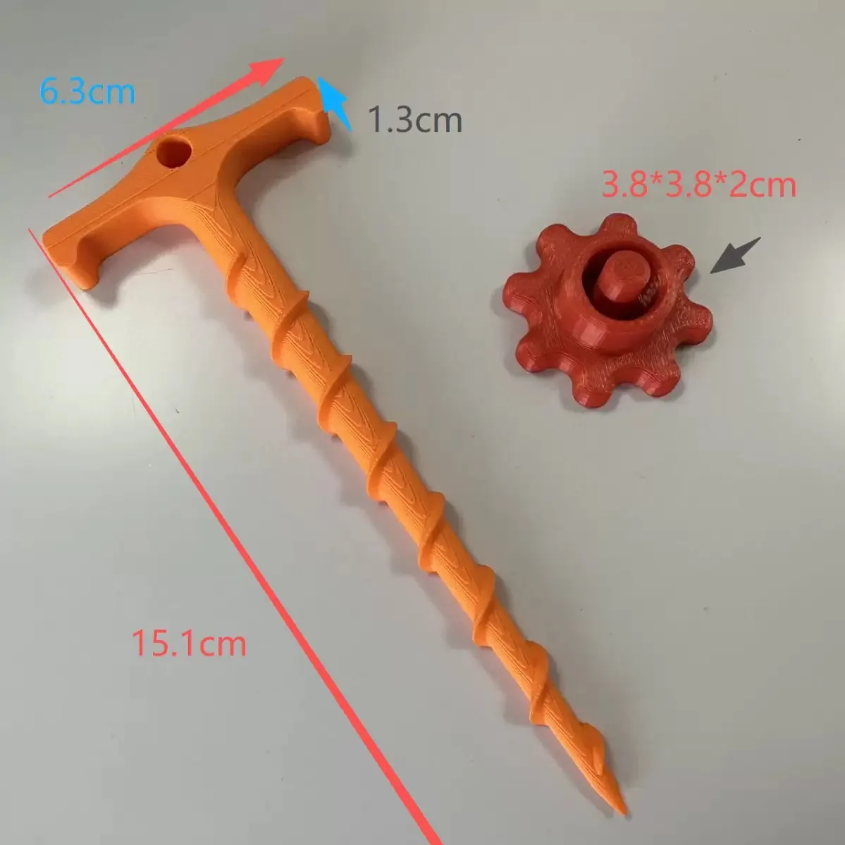 Orange Glass Cap Disassembly Tool - Durable Plastic Seal Cover Portable Decorative Tool Essential for DIY Enthusiasts