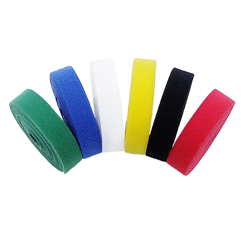 1/5M Dây Cáp Có Thể Tái Sử Dụng Keo Dán Móc Vòng Lưng Dây Nylon Dây Đeo Người Tổ Chức Tự Giữ Kẹp Quản Lý Dây dây Thắt