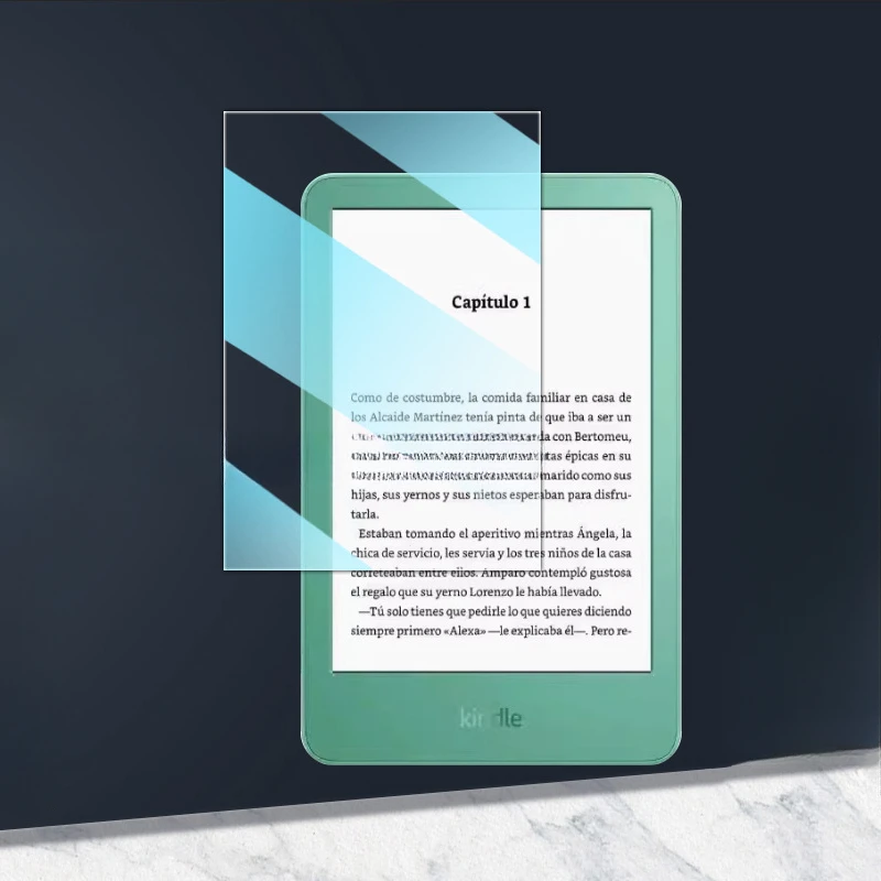 Para amazon kindle 2024 6 polegada hd tablet protetor de tela vidro temperado para amazon kindle amazonkinindle capa completa película protetora