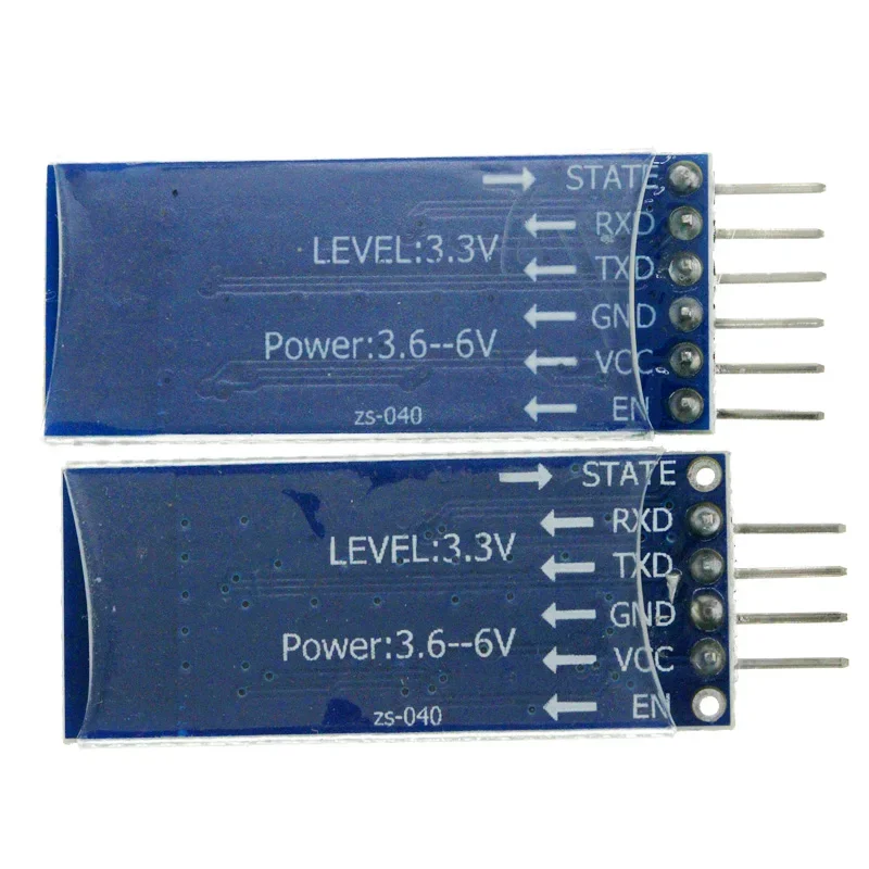 HC-05 HC-06 Módulo esclavo transceptor inalámbrico Bluetooth RF HC05 / HC06 RS232 / TTL a UART convertidor y adaptador para Arduino
