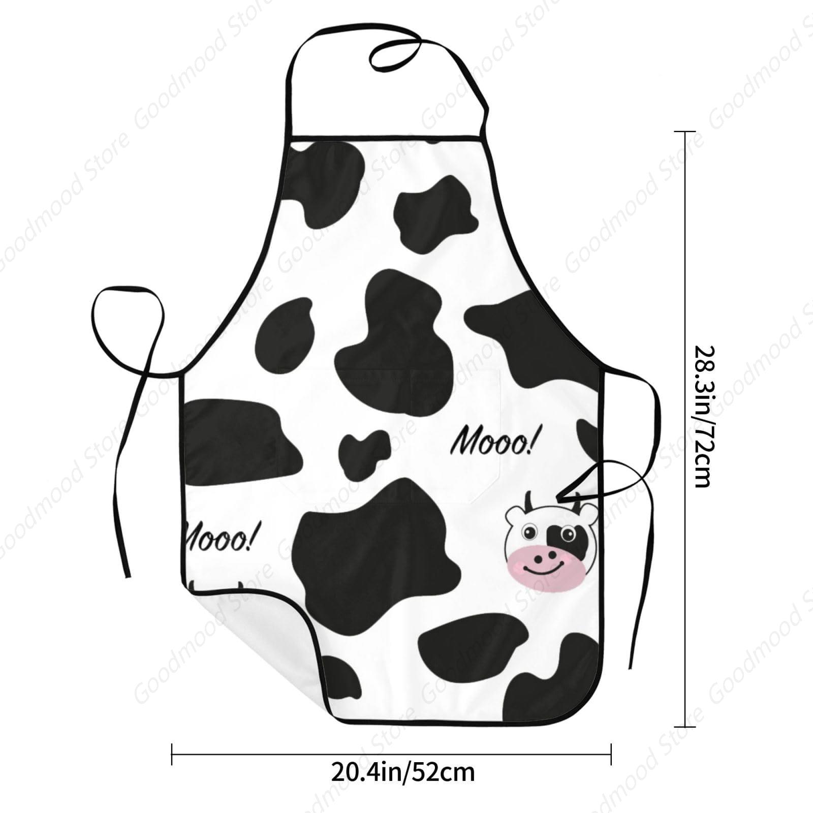 Celemek koki Wajah Pria Wanita, celemek wajah hitam putih dengan saku untuk dapur memasak memanggang